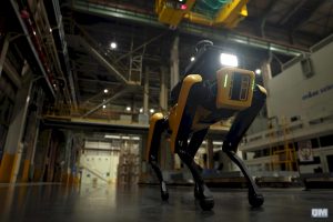 Robot de service de sécurité d'usine Hyundai Boston Dymamics