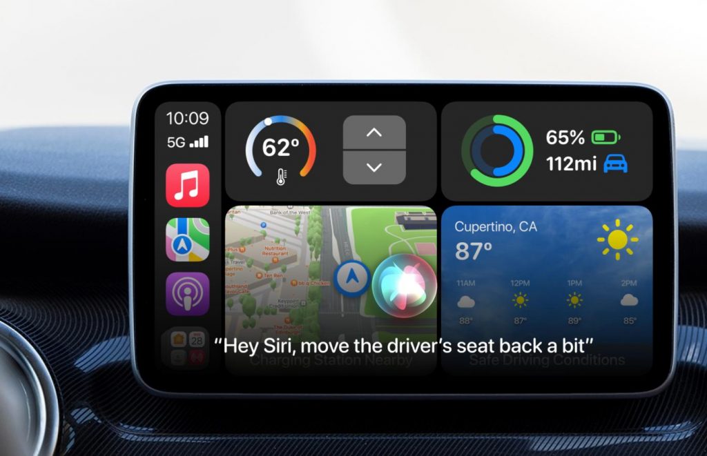 Apple a un projet secret pour contrôler les voitures avec CarPlay