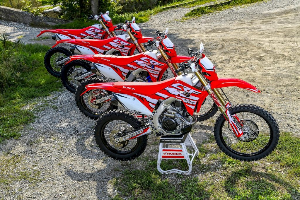 Présentation des modèles Honda CRF Enduro 2019