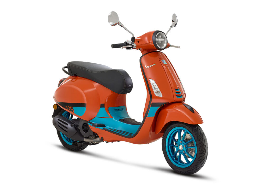 Vespa Primavera Color Vibe, les séries spéciales 50, 125 et 150.