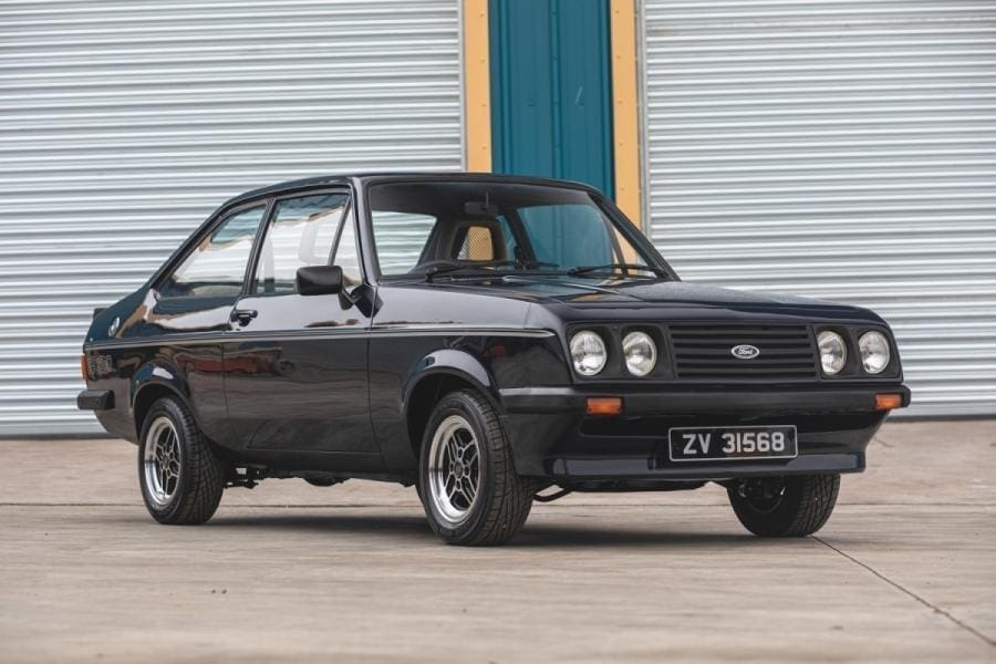 Voici la Ford Escort restaurée de Richard Hammond aux enchères