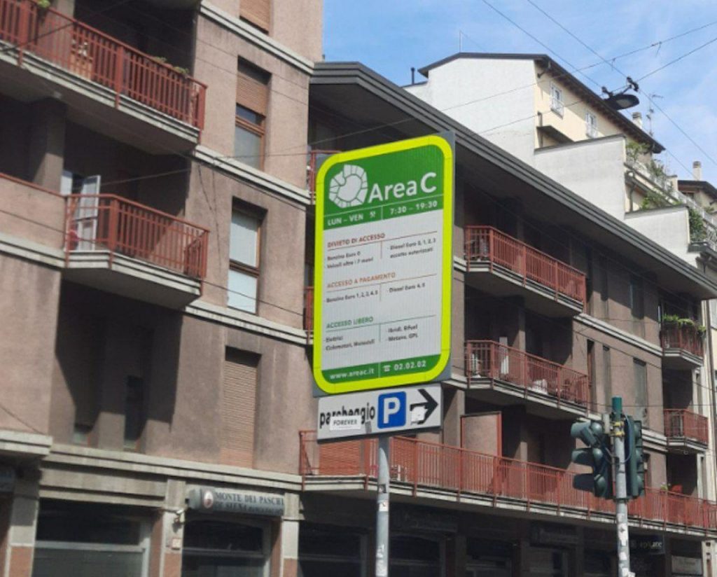Zone C Milan: pas d'arrêt à l'euro 2 et le diesel jusqu'à l'euro 4