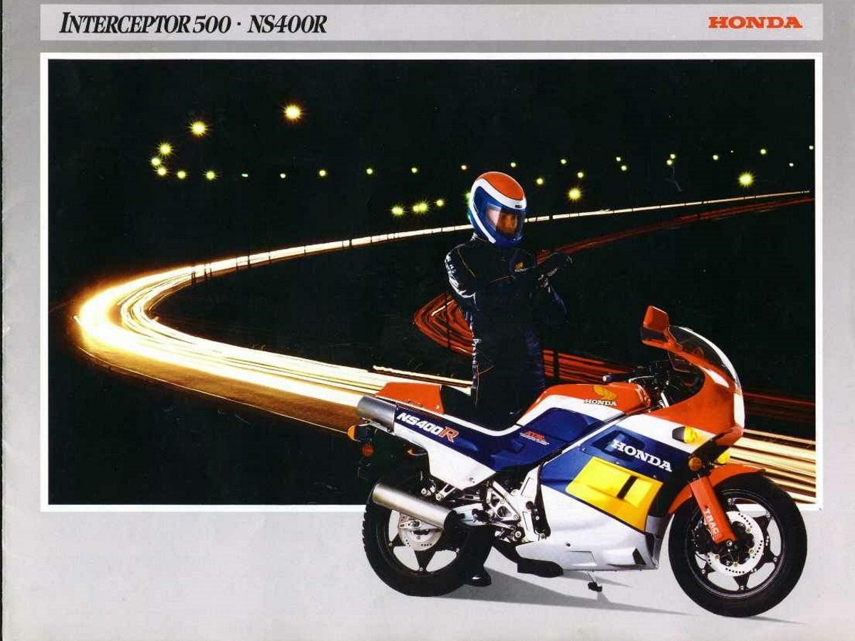 Brochure Honda NS400R 1985