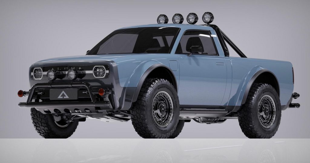 Alpha Wolf est un mystérieux pick-up électrique qui veut défier le Cybertruck d'Elon Musk