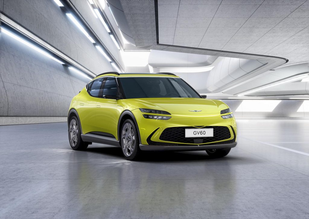 Avec la Genesis GV60, la marque de luxe Hyundai veut faire une percée dans les voitures électriques aux USA