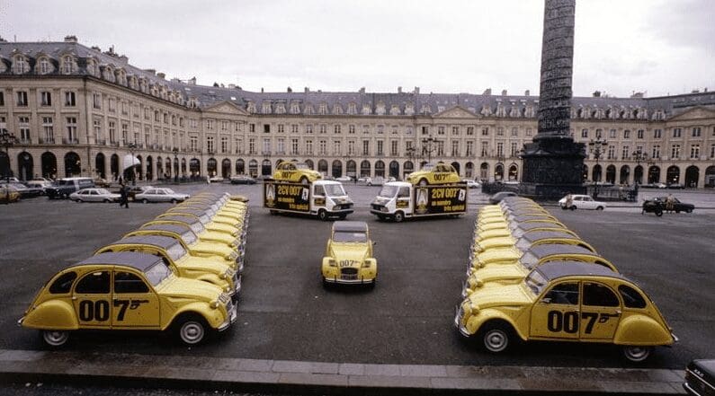 Citroën James Bond 2CV 007 : la série spéciale fête ses 40 ans