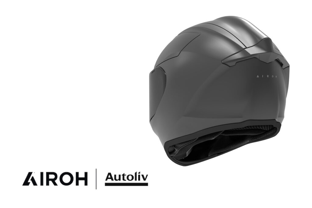 De Airoh le premier casque de moto équipé d'un airbag à l'EICMA 2022