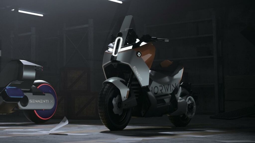 Horwin Senmenti O et X avec cadre intégré à Eicma 2022
