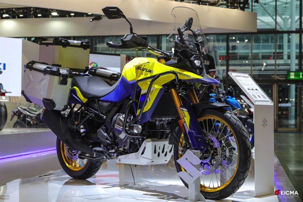 La nouvelle Suzuki V-Strom 800 DE à l'EICMA 2022