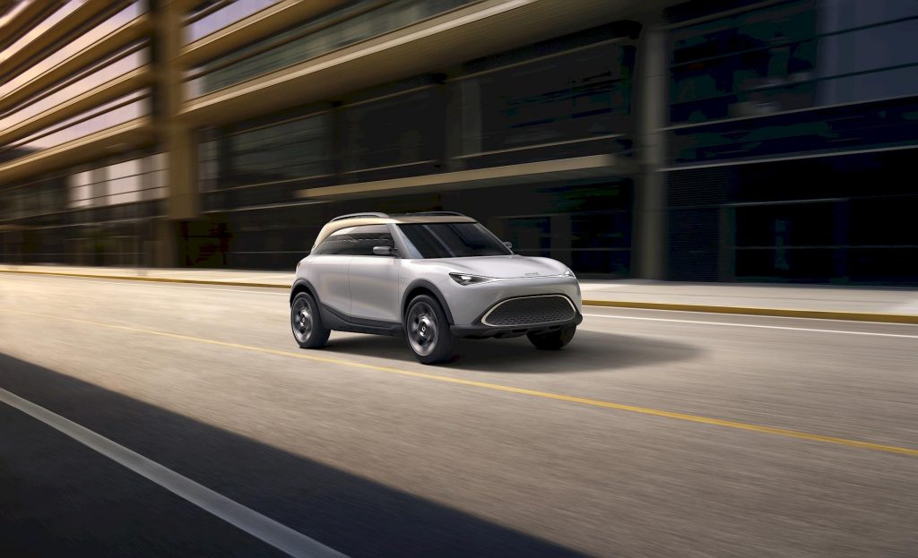 La nouvelle smart Concept #1 n'est plus une Smart