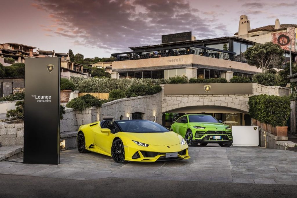 Lamborghini Lounge Porto Cervo 2021: essais routiers avec Huracan Evo et Urus