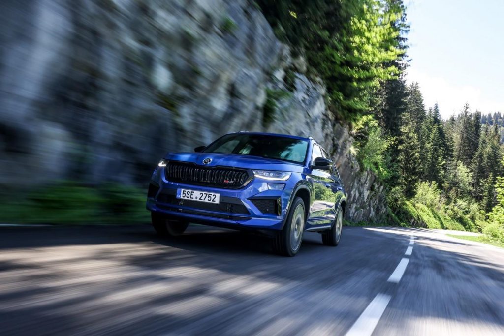 Nouveau Skoda Kodiaq RS à partir de 47 600 euros
