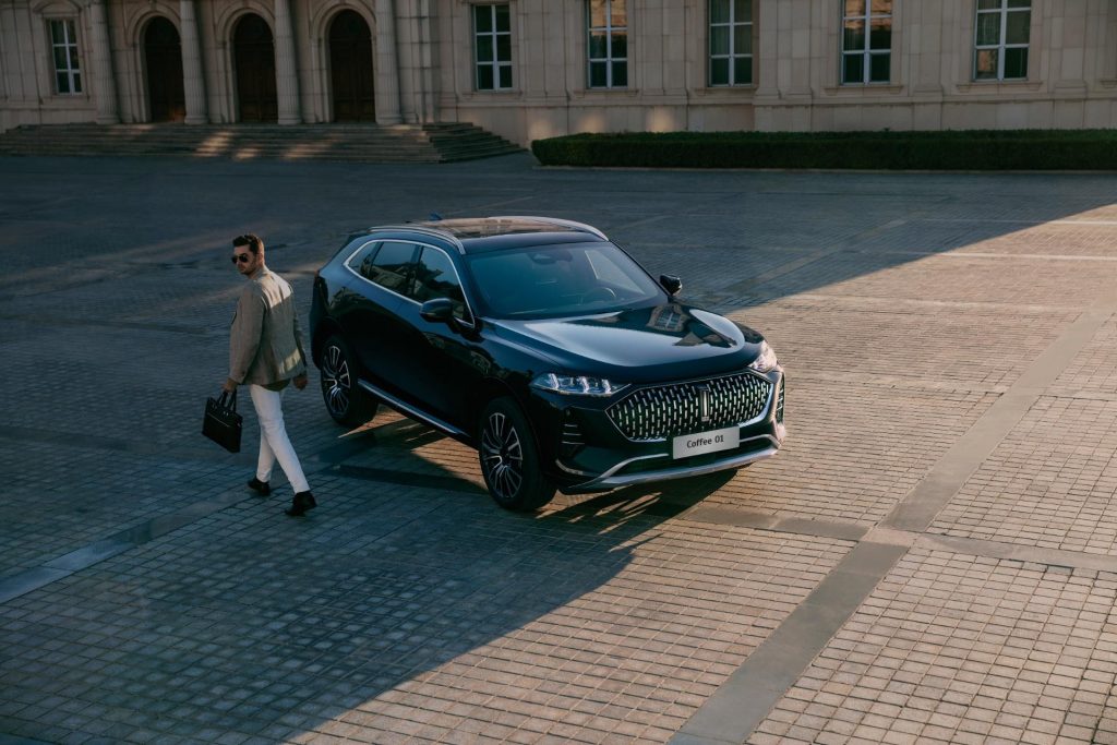 Wey Coffee 01 est le SUV qui fonctionne littéralement comme un smartphone