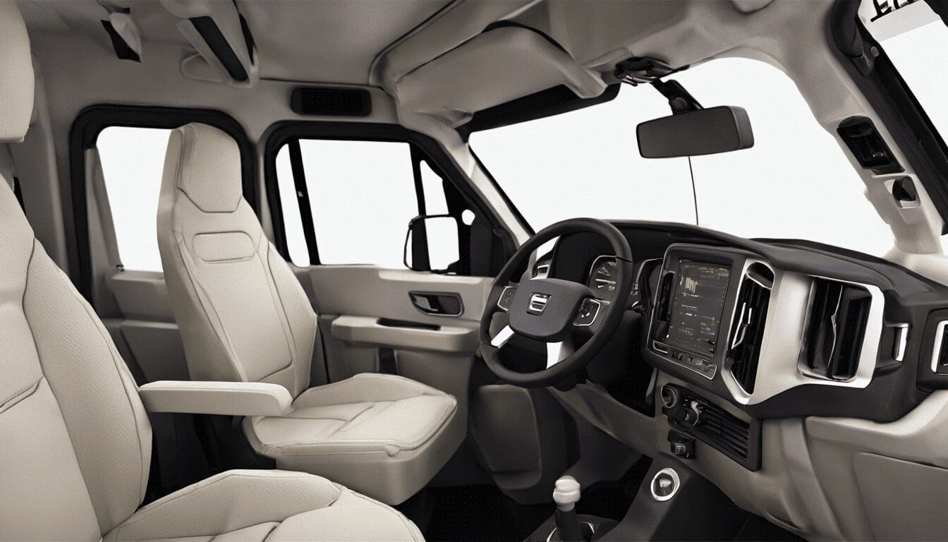 découvrez comment personnaliser l'intérieur de votre volvo fh4 avec des astuces de tuning. transformez votre cabine en un espace ergonomique et stylé grâce à nos conseils sur les accessoires, les matériaux et les aménagements. améliorez votre confort de conduite et faites de votre poids lourd un véritable espace de vie sur roues.