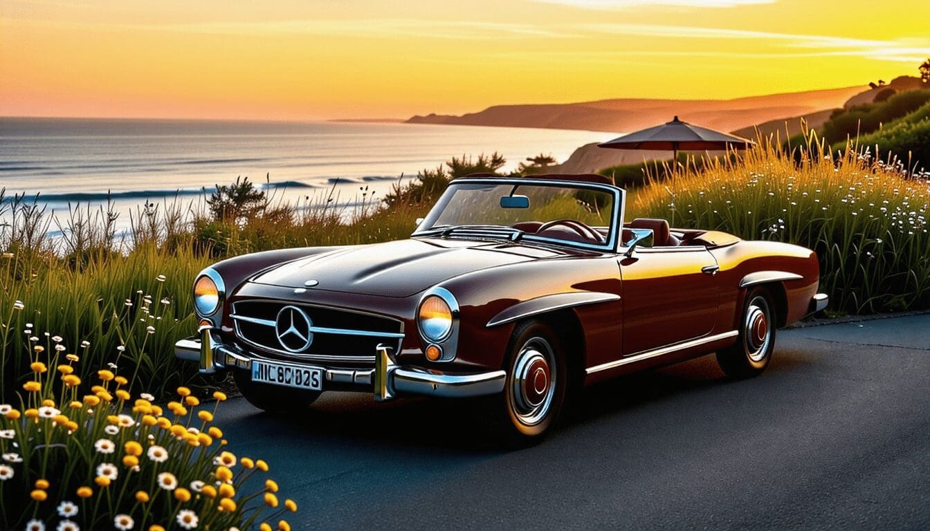 découvrez tout ce qu'il faut savoir sur la mercedes décapotable ancienne, un classique intemporel alliant élégance, performance et histoire. plongez dans l'univers de cette automobile emblématique, ses caractéristiques, son charme et son impact dans le monde de l'automobile.