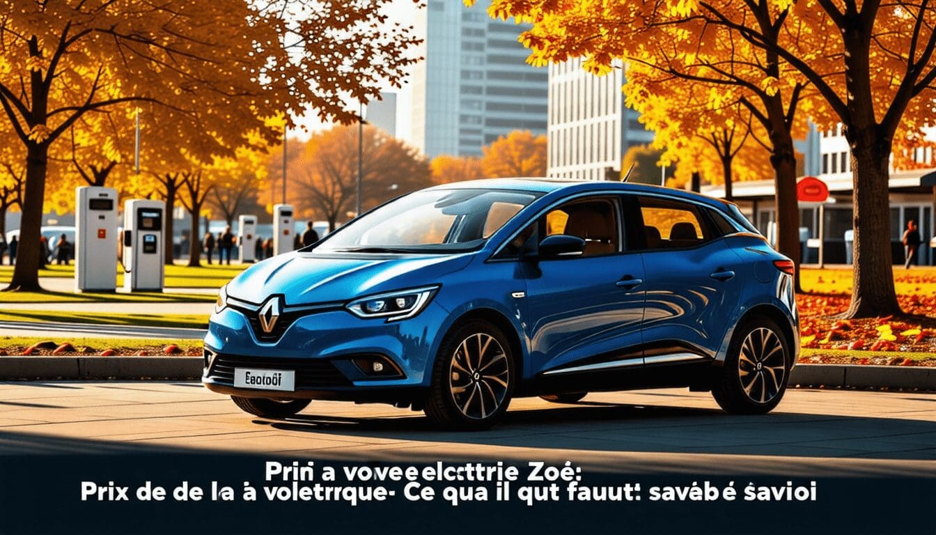 découvrez tout ce qu'il faut savoir sur les prix de la voiture électrique zoé. comparez les offres, les aides financières et les caractéristiques de ce modèle phare pour faire le meilleur choix.