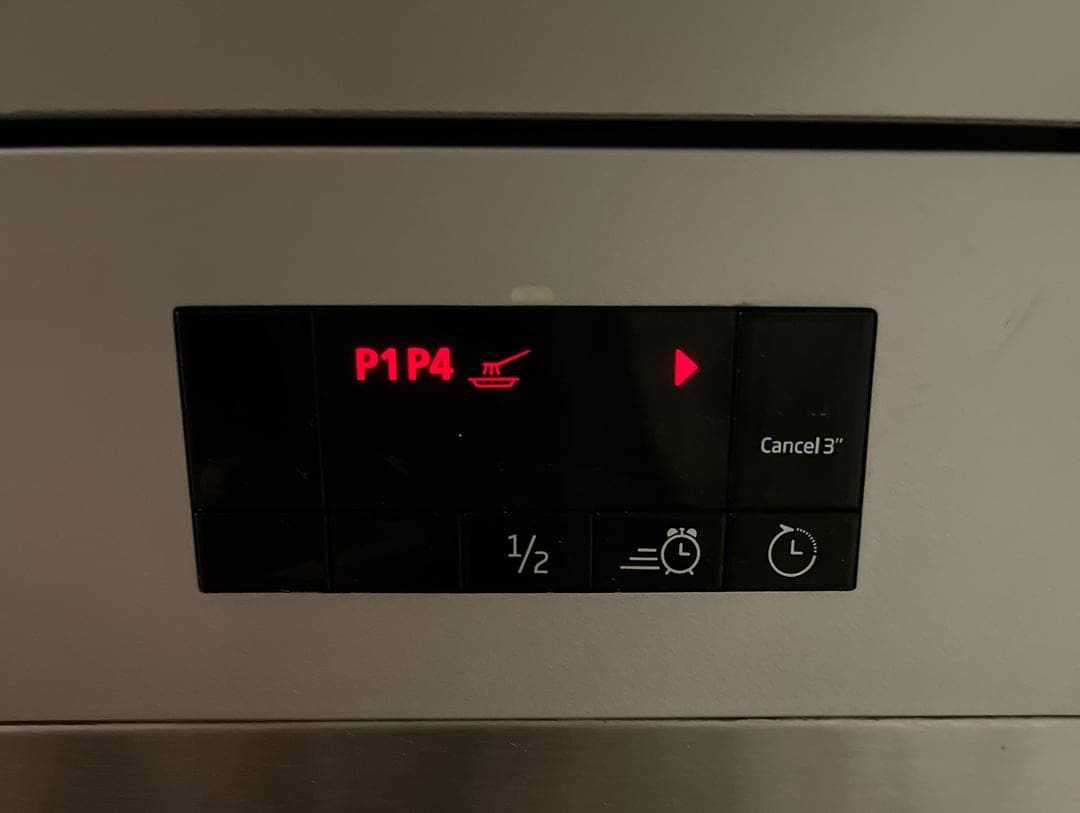 Panneau voyants lave-vaisselle Beko