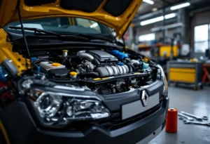 Moteur 1.5 dCi Renault en gros plan, symbole de fiabilité et longévité