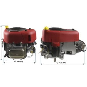 Moteur Briggs & Stratton 15,5 CV pour tondeuse autoportée, idéal pour allier puissance et fiabilité