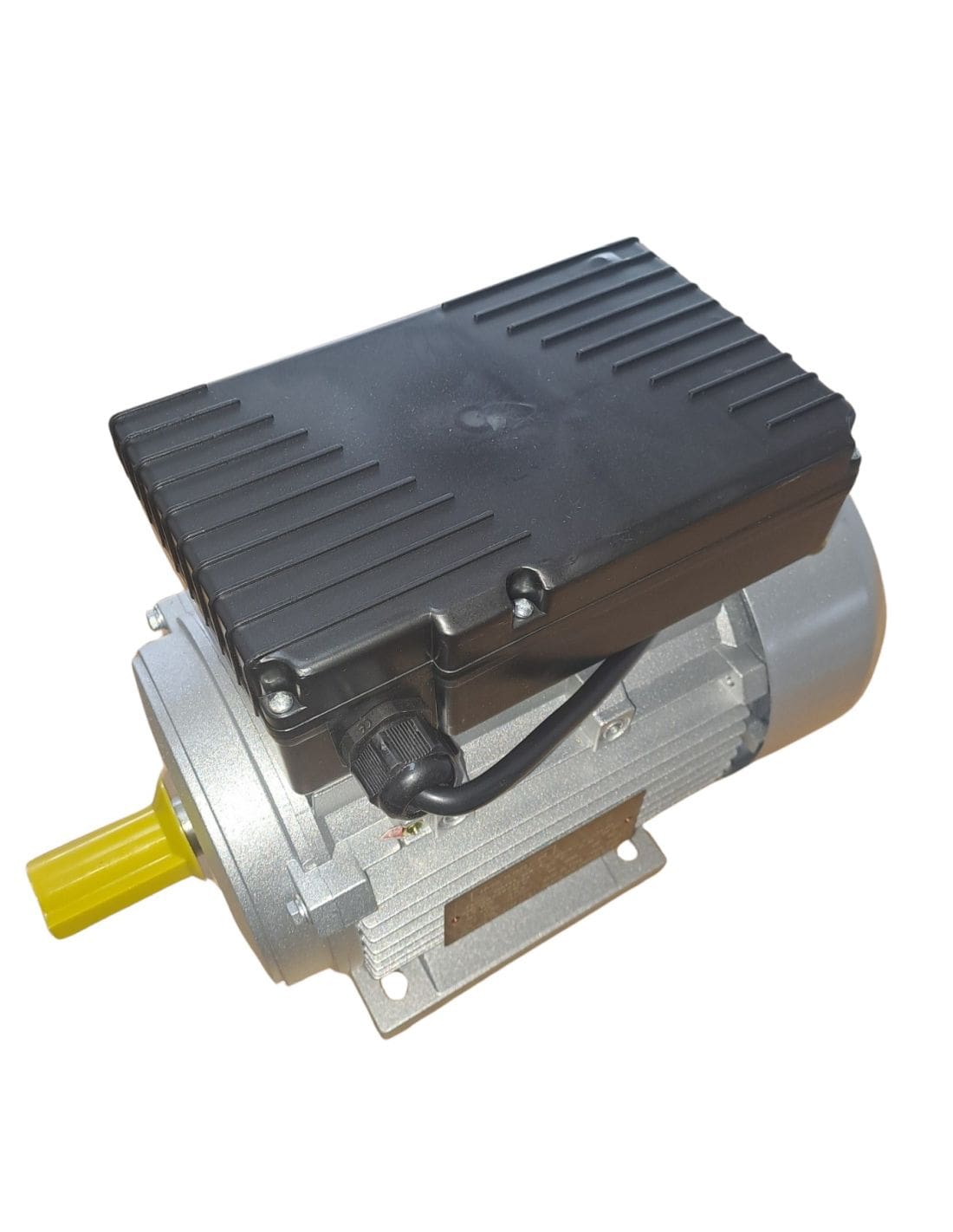 Moteur électrique monophasé 2 CV pour bétonnière, idéal pour les travaux de maçonnerie