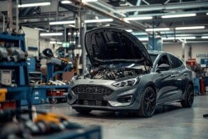 Photo illustrant un moteur Ford Puma présentant des problèmes mécaniques typiques des années à éviter