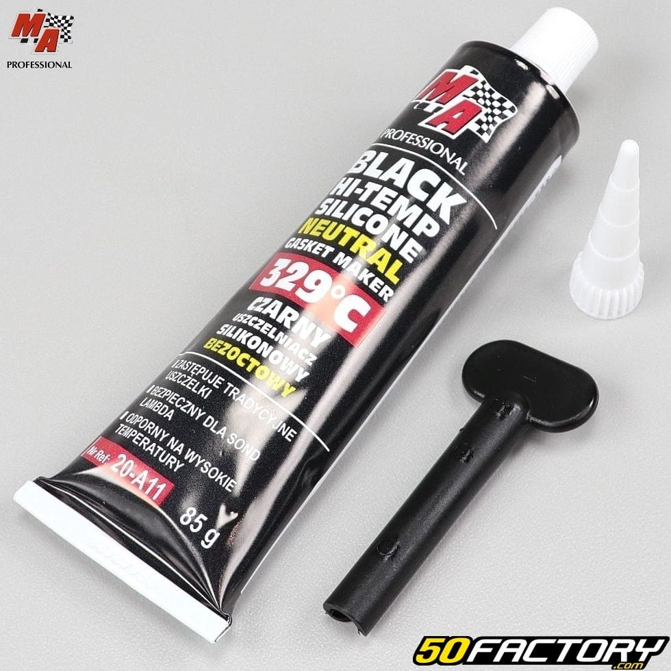 Pâte à joint moteur noire MA Professional haute température idéale pour les réparations mécaniques
