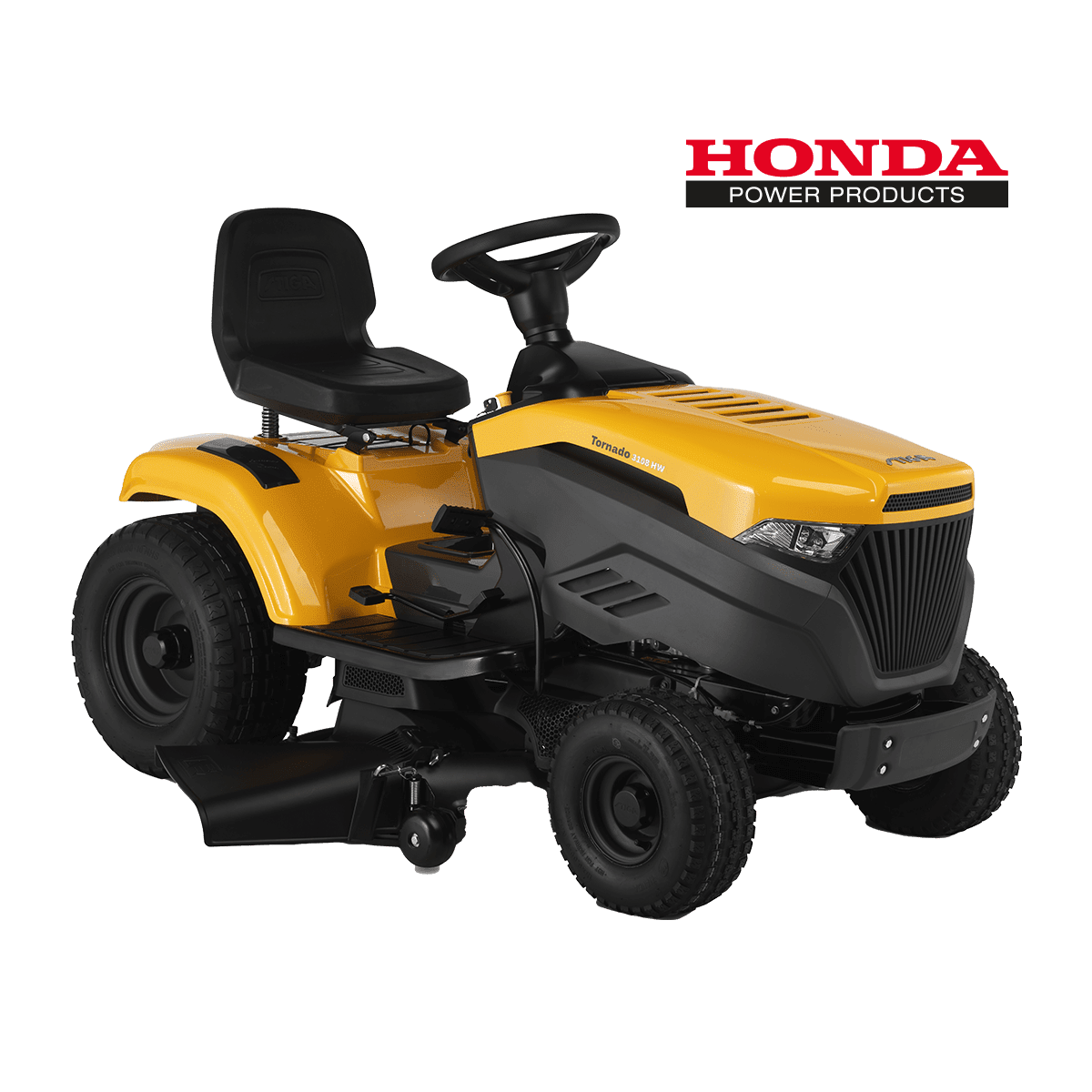 Tracteur tondeuse thermique équipé d’un moteur Honda performant pour jardinier exigeant