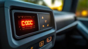 Voyant EDC allumé sur le tableau de bord d’un Iveco Daily, illustration des risques et causes
