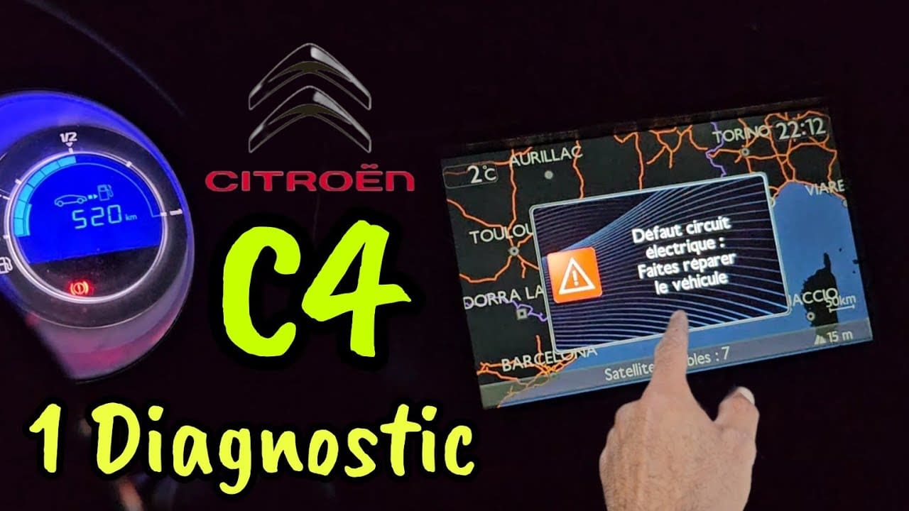 voyant service FAP Citroën C4