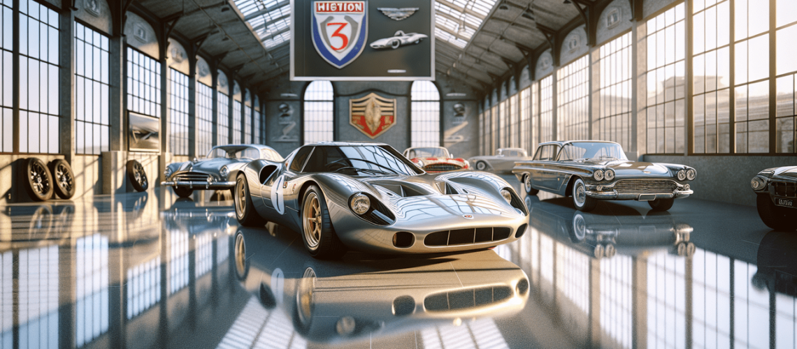 Affiche "Modèles de voitures en Z : Zagato, Zil, Zenvo" en aluminium brossé.