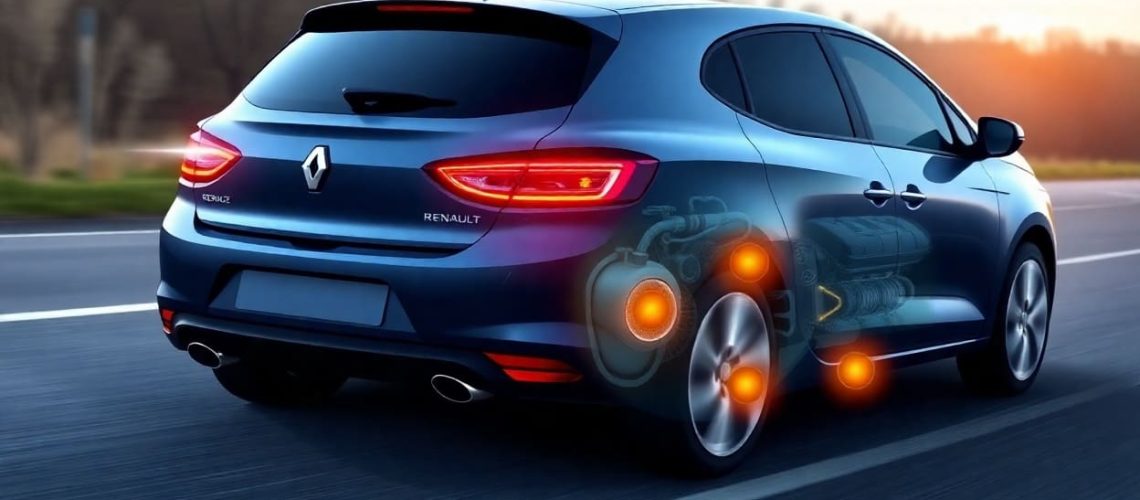 Alerte risque casse moteur sur Renault Mégane 3 avec voyant stop allumé