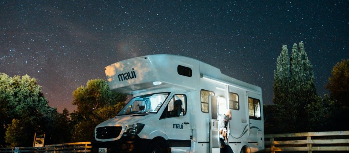 white Maul type-C motorhome