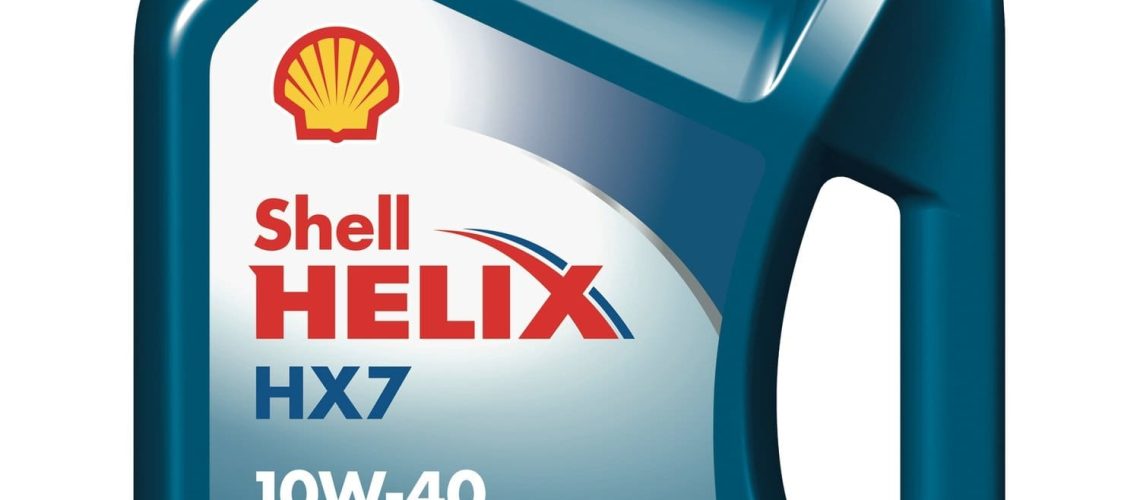 Bidon d'huile moteur Shell Helix HX7 Diesel 10W-40 parfaitement adapté aux moteurs diesel modernes
