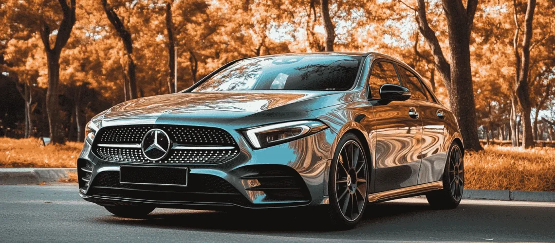 Mercedes Classe A équipée d’un moteur Renault, symbole d’un partenariat entre les deux marques