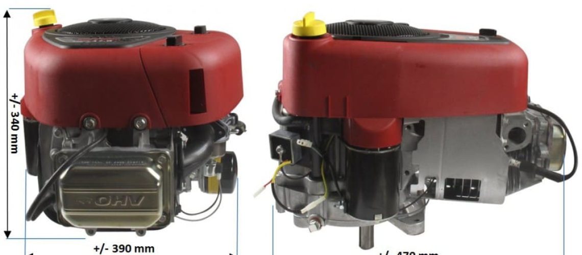 Moteur Briggs & Stratton 15,5 CV pour tondeuse autoportée, idéal pour allier puissance et fiabilité