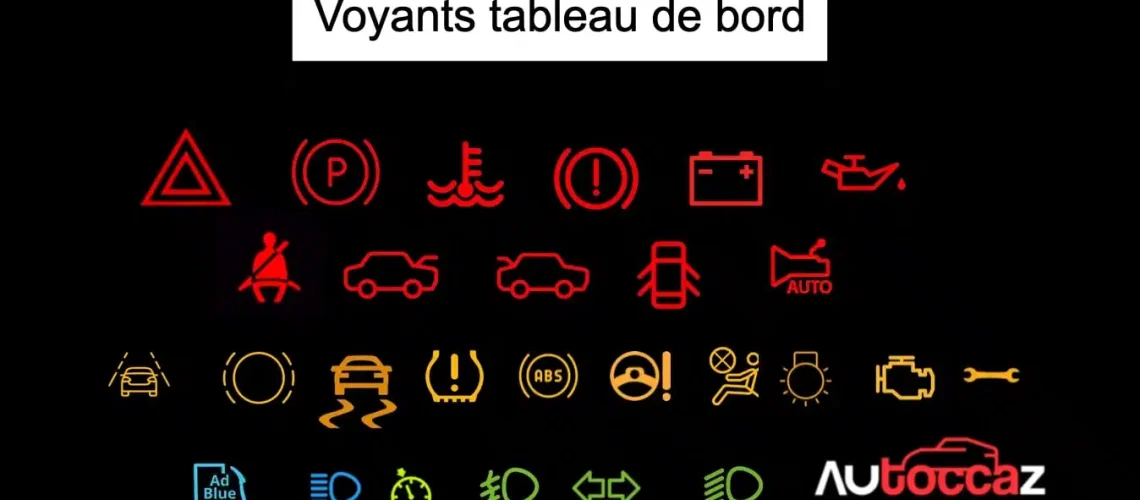 Voyants lumineux sur tableau de bord de voiture : signification et interprétation
